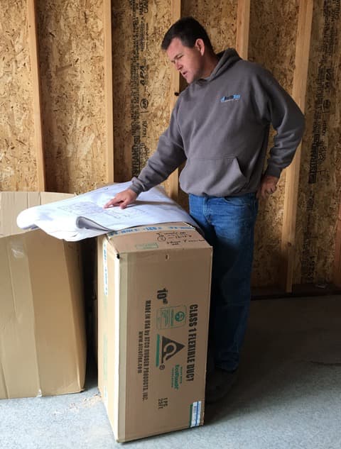 Blueprint review and project management on site
